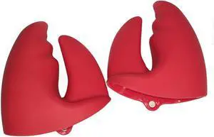 Silicone Oven Mitts, Lobster Claws Heat Resistant Pot Holders Oven Gloves Pinch Mitts for Baking Barbecue Grilling Pizza Microwave Instant Pot, Red, 1 Pair Silicone Oven Mitts, Lobster Claws Heat Resistant Pot Holders Oven Gloves Pinch Mitts for Baking Barbecue Grilling Pizza Microwave Instant Pot, Red, 1 Pair