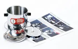 Vietnamese Drip Coffee Maker Filter. Single Cup Serve. Inox. 6 oz Small Stainless Steel Vietnamese Drip Coffee Maker Filter. Single Cup Serve. Inox. 6 oz Small Stainless Steel