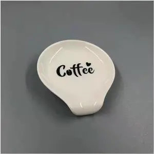 Ceramic Mini Spoon Rest - Holder for Coffee & Tea Spoons, Stirrers - Countertop Organizer Ceramic Mini Spoon Rest - Holder for Coffee & Tea Spoons, Stirrers - Countertop Organizer