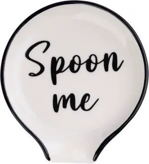 Ceramic Spoon Rest for Stove Top, Coffee Spoon Holder for Kitchen | Heat resistant Spoon Rest for Kitchen Counter, Cooking Spoon Holder, Dishwasher Safe Ceramic Spoon Rest for Stove Top, Coffee Spoon Holder for Kitchen | Heat resistant Spoon Rest for Kitchen Counter, Cooking Spoon Holder, Dishwasher Safe