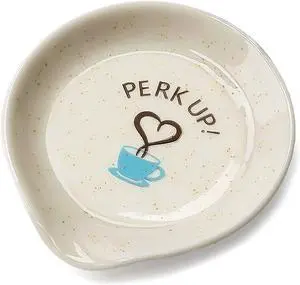1 Pcs Coffee Spoon Rest - Tea Spoon Holder, Ceramic Coffee Bar Accessories, Small Spoon Rest for Teaspoon, Stirring Spoon Organizer 1 Pcs Coffee Spoon Rest - Tea Spoon Holder, Ceramic Coffee Bar Accessories, Small Spoon Rest for Teaspoon, Stirring Spoon Organizer