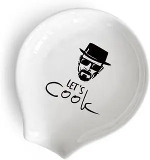 Funny Lets Cook Coffee Spoon Holder Kitchen Spoon Rest, Coffee Station Decor Coffee Bar Accessories, Gift for Coffee Lovers, Women, Chef and Men Funny Lets Cook Coffee Spoon Holder Kitchen Spoon Rest, Coffee Station Decor Coffee Bar Accessories, Gift for Coffee Lovers, Women, Chef and Men