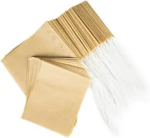 100PCS Tea Filter Bags, Disposable Tea Bags for Loose Leaf Tea, Drawstring Empty Tea Infuser, BetyBedy Tea Steeper, Natural Unbleached Wood Pulp Paper Material, 1-Cup Capacity3.15 x 3.94 inch 100PCS Tea Filter Bags, Disposable Tea Bags for Loose Leaf Tea, Drawstring Empty Tea Infuser, BetyBedy Tea Steeper, Natural Unbleached Wood Pulp Paper Material, 1-Cup Capacity3.15 x 3.94 inch