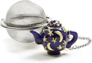 Norpro Stainless Steel 2-Inch Mesh Tea Infuser Ball with Teapot Weight Norpro Stainless Steel 2-Inch Mesh Tea Infuser Ball with Teapot Weight