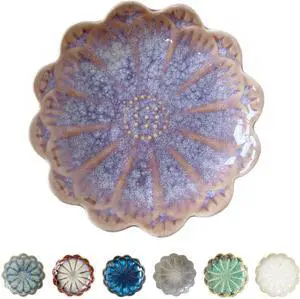 Ceramic Spoon Rest for Stove Top, Flower Cute Spoon Rest for Kitchen Counter, Cooking Spoon Holder for Kitchen Counter, Utensil Rest Spatula Rest Ladle Holder Tong Rest, 1 PC (Retro, Lavender Purple) Ceramic Spoon Rest for Stove Top, Flower Cute Spoon Rest for Kitchen Counter, Cooking Spoon Holder for Kitchen Counter, Utensil Rest Spatula Rest Ladle Holder Tong Rest, 1 PC (Retro, Lavender Purple)