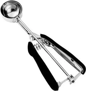 HOMURE H Cookie Scoop 2 Tablespoon, Size #40 Cookie Dough Scoop, 2 Tbsp/ 30 ml/ 1 oz Cookie Scoops for Baking, Spring-Loaded, 18/8 Stainless Steel, Comfortable Grip HOMURE H Cookie Scoop 2 Tablespoon, Size #40 Cookie Dough Scoop, 2 Tbsp/ 30 ml/ 1 oz Cookie Scoops for Baking, Spring-Loaded, 18/8 Stainless Steel, Comfortable Grip