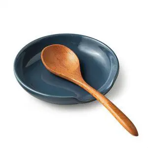 Miamolo Spoon Rest for Stove Top, Ceramic Utensil Holder, Keeps Area Tidy | Ceramic 5" for Spatula, Ladles Tongs | for Kitchen Counter, Small Spoon Organizer, Farmhouse Gift | Vintage Blue Miamolo Spoon Rest for Stove Top, Ceramic Utensil Holder, Keeps Area Tidy | Ceramic 5" for Spatula, Ladles Tongs | for Kitchen Counter, Small Spoon Organizer, Farmhouse Gift | Vintage Blue