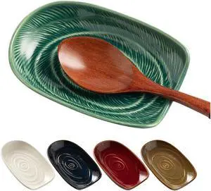 Ceramic Spoon Rest for Stove Top, Spoon Holder for Kitchen Counter | Works as a coffee spoon rest and utensil rest for ladles, spatulas and stirrers, fitting daily use and housewarming gifts. Ceramic Spoon Rest for Stove Top, Spoon Holder for Kitchen Counter | Works as a coffee spoon rest and utensil rest for ladles, spatulas and stirrers, fitting daily use and housewarming gifts.