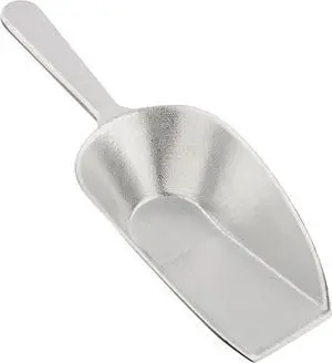 Winco Aluminum Utility Scoop with Flat Bottom, 7-Ounce | Multi-purpose, Comfort handle, Smooth interior, Great for Ingredients, Ice, Portioning and Food Preparation Winco Aluminum Utility Scoop with Flat Bottom, 7-Ounce | Multi-purpose, Comfort handle, Smooth interior, Great for Ingredients, Ice, Portioning and Food Preparation
