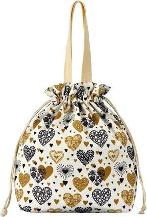 Double-Handle Lunch Bag, Insulated Waterproof Reusable Tote for Women/Students, Fits 2 Bento Boxes + Water Bottle - Ideal for School/Office/Picnic(Yellow) Double-Handle Lunch Bag, Insulated Waterproof Reusable Tote for Women/Students, Fits 2 Bento Boxes + Water Bottle - Ideal for School/Office/Picnic(Yellow)