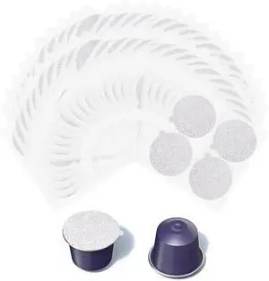 200pcs 37mm Espresso Coffee Capsule Foil Seal Lid Stickers for Nespresso | Reusable Aluminum Pods Lids Stickers Compatible with Nespresso Original Machines (No Capsule Cup, Style 2) 200pcs 37mm Espresso Coffee Capsule Foil Seal Lid Stickers for Nespresso | Reusable Aluminum Pods Lids Stickers Compatible with Nespresso Original Machines (No Capsule Cup, Style 2)