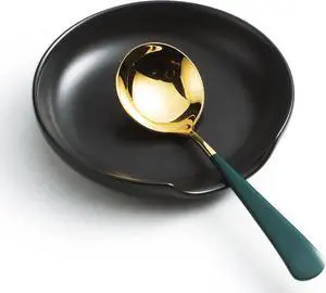 Gomakren Black Ceramic Spoon Rest for Stove Top Kitchen Utensil Holder | Stable Anti-Slip Base, Dishwasher Safe, Large Capacity Multi-Scene Use, Keep Kitchen Counter Clean, Holiday Housewarming Gift Gomakren Black Ceramic Spoon Rest for Stove Top Kitchen Utensil Holder | Stable Anti-Slip Base, Dishwasher Safe, Large Capacity Multi-Scene Use, Keep Kitchen Counter Clean, Holiday Housewarming Gift
