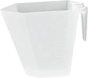 Long Handle Measuring Scoop - 2 Cup 16oz Opaque Spoon Single | Long handle plastic measuring scoop, Food grade BPA free polypropylene plastic, Perfect for kitchen baking pet food & powders Long Handle Measuring Scoop - 2 Cup 16oz Opaque Spoon Single | Long handle plastic measuring scoop, Food grade BPA free polypropylene plastic, Perfect for kitchen baking pet food & powders