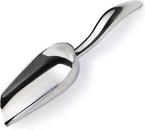 JBscoop Metal Ice Scoop Stainless Steel, Popcorn Scoop, 9.4 Inch Dog Food Scoop Popcorn for Party Wedding, Heavy Duty Dishwasher Safe JBscoop Metal Ice Scoop Stainless Steel, Popcorn Scoop, 9.4 Inch Dog Food Scoop Popcorn for Party Wedding, Heavy Duty Dishwasher Safe