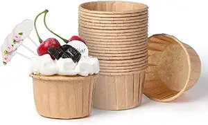Nax Caki Brown Cupcake Liners Standard Size, 30pcs Muffin Baking Wrapping Packaging Cups,Holders Paper, Heavy Duty Greaseproof Wrappers for Wedding,Birthday,Party,Baby Showers,Gift,With 3 Decorations Nax Caki Brown Cupcake Liners Standard Size, 30pcs Muffin Baking Wrapping Packaging Cups,Holders Paper, Heavy Duty Greaseproof Wrappers for Wedding,Birthday,Party,Baby Showers,Gift,With 3 Decorations