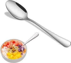 16-Pieces Teaspoons Sets,6.7 Inch Stainless Steel Small Tea Spoon Set,Dessert Spoons For Kitchen,Dishwasher Safe Metal Silverware Spoons For Hotel Restaurant 16-Pieces Teaspoons Sets,6.7 Inch Stainless Steel Small Tea Spoon Set,Dessert Spoons For Kitchen,Dishwasher Safe Metal Silverware Spoons For Hotel Restaurant