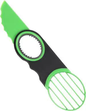 3-in-1 Avocado Slicer Tool & Stainless Steel Pitter | Multifunctional avocado cutter, peeler, and scooper with a non-slip grip. Top-rack dishwasher safe for easy cleaning. 3-in-1 Avocado Slicer Tool & Stainless Steel Pitter | Multifunctional avocado cutter, peeler, and scooper with a non-slip grip. Top-rack dishwasher safe for easy cleaning.