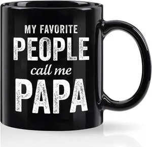 Gift for Dad Grandpa from Grandkids Daughter Son - 11 Oz Ceramic Coffee Mug - Novelty Cup for Father's Day Birthday - Presents for Dad Men Gift for Dad Grandpa from Grandkids Daughter Son - 11 Oz Ceramic Coffee Mug - Novelty Cup for Father's Day Birthday - Presents for Dad Men
