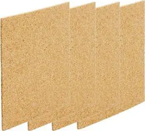 Cork Sheets, 4-Pack 4" x 4" Natural Cork Tiles for DIY Coasters | Natural cork, 4" x 4", 3mm thick, cuttable, non-slip, odorless, for coasters, crafts, office, school, home Cork Sheets, 4-Pack 4" x 4" Natural Cork Tiles for DIY Coasters | Natural cork, 4" x 4", 3mm thick, cuttable, non-slip, odorless, for coasters, crafts, office, school, home
