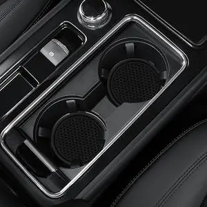 4 Pack Car Coasters, 2.75inch Universal Non-Slip Car Cup Holder Coaster for Car, PVC Cup Pad Mat Car Coasters for Cup Holders for Women (Black) 4 Pack Car Coasters, 2.75inch Universal Non-Slip Car Cup Holder Coaster for Car, PVC Cup Pad Mat Car Coasters for Cup Holders for Women (Black)