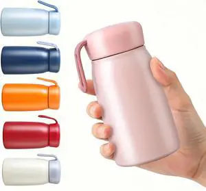 11oz Mini Insulated Water Bottle, Leak-Proof Pocket Size Coffee Cup for Women & Kids, Portable Small Travel Mug 11oz Mini Insulated Water Bottle, Leak-Proof Pocket Size Coffee Cup for Women & Kids, Portable Small Travel Mug
