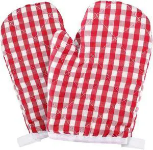 Cabilock Kids Oven Mitts 2 Pack, Mini Baking Gloves for Children Cabilock Kids Oven Mitts 2 Pack, Mini Baking Gloves for Children