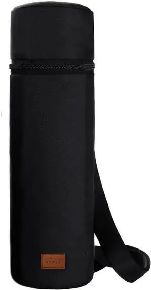 Aosbos Insulated Wine Bag Water Bottle Carrier Portable Wine Cooler Bag Padded Protection Tote Bag with Shoulder Strap for Travel Picnic Purse Aosbos Insulated Wine Bag Water Bottle Carrier Portable Wine Cooler Bag Padded Protection Tote Bag with Shoulder Strap for Travel Picnic Purse