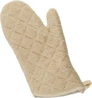 Winco Terry Oven Mitt, 13-Inch, Tan | Heat resistant up to 600°F, Great for Baking, Hot Pans, Oven Service and Kitchen Prep Winco Terry Oven Mitt, 13-Inch, Tan | Heat resistant up to 600°F, Great for Baking, Hot Pans, Oven Service and Kitchen Prep