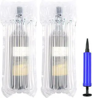 5 Pack Wine Bags for Travel, Inflatable Bottle Protector with Pump | Air-Column Cushioning, Individual Bottle Sleeves, Flights, Moving and Shipping 5 Pack Wine Bags for Travel, Inflatable Bottle Protector with Pump | Air-Column Cushioning, Individual Bottle Sleeves, Flights, Moving and Shipping