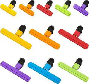 11 Pcs Heavy Duty Chip Clips, Bag Clips | Snack Clips, Heavy Duty Sealing Clips for Other Food Bags, for Home, Office, Kitchen, Pantry & More 11 Pcs Heavy Duty Chip Clips, Bag Clips | Snack Clips, Heavy Duty Sealing Clips for Other Food Bags, for Home, Office, Kitchen, Pantry & More