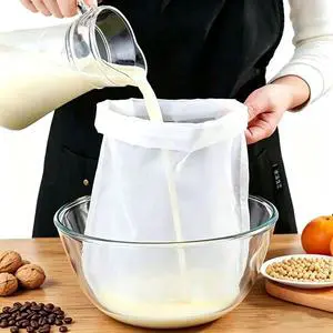 Reusable Ultra Fine Mesh Strainer Bag, 2Pcs Multi-Use | Nylon Filter,Food Grade Filtration Bag for Cold Brew Coffee Tea Beer Celery Almond Yogurt Juice Cheese Making (200Mesh) Reusable Ultra Fine Mesh Strainer Bag, 2Pcs Multi-Use | Nylon Filter,Food Grade Filtration Bag for Cold Brew Coffee Tea Beer Celery Almond Yogurt Juice Cheese Making (200Mesh)