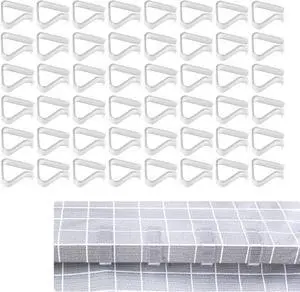 48PCS Large Clear Tablecloth Clips, Plastic Table Cloth Clips | Transparent Windproof Table Cover Clamps, Table Cloth Holder for Home Wedding Party Indoor Outdoor Meeting Camping Picnic 48PCS Large Clear Tablecloth Clips, Plastic Table Cloth Clips | Transparent Windproof Table Cover Clamps, Table Cloth Holder for Home Wedding Party Indoor Outdoor Meeting Camping Picnic