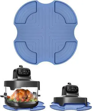 Heat-Resistant Silicone Mat Compatible with Kismile 5in1 Portable Air Fryer | Reusable Anti-Slip Hot Pads Potholders, Portable Silicone Trivet for Kismile 2.6QT & 4.7QT Glass Containers Heat-Resistant Silicone Mat Compatible with Kismile 5in1 Portable Air Fryer | Reusable Anti-Slip Hot Pads Potholders, Portable Silicone Trivet for Kismile 2.6QT & 4.7QT Glass Containers
