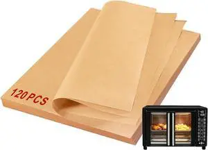 120Pcs Air Fryer Parchment Paper Liners Compatible with Gourmia GTF7460 Toaster Oven Air Fryer Combo, Disposable Nonstick Airfryer Paper Sheets Oven Liner for Gourmia French Door Air Fryer Accessories 120Pcs Air Fryer Parchment Paper Liners Compatible with Gourmia GTF7460 Toaster Oven Air Fryer Combo, Disposable Nonstick Airfryer Paper Sheets Oven Liner for Gourmia French Door Air Fryer Accessories