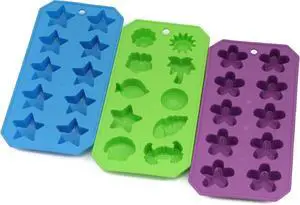 Chef Craft Select Shapes Ice Cube Tray, 8.75 inch, Color/Shapes May Vary Chef Craft Select Shapes Ice Cube Tray, 8.75 inch, Color/Shapes May Vary