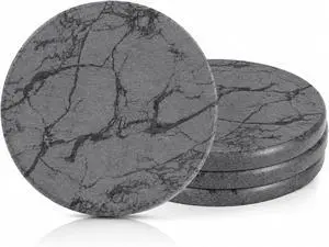 Diatomaceous Earth Coasters Set of 4Cool Absorbent Quick-Dry Drink Coasters for Desks, Cute Modern Stone Design with Stylish Aesthetic Diatomaceous Earth Coasters Set of 4Cool Absorbent Quick-Dry Drink Coasters for Desks, Cute Modern Stone Design with Stylish Aesthetic
