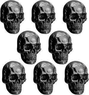 8 PCS Skull Fridge Magnets Vintage Skeleton Goth Refrigerator Magnets Funny Cool Decorative Magnets for Locker, Whiteboard, Kitchen, Office, Adsorb Photos Notes (Black) 8 PCS Skull Fridge Magnets Vintage Skeleton Goth Refrigerator Magnets Funny Cool Decorative Magnets for Locker, Whiteboard, Kitchen, Office, Adsorb Photos Notes (Black)