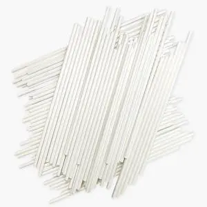 200 Count 6 INCH White Paper Lollipop and Cake Pop Sticks,Sucker Sticks for Cookies,Rainbow Candy,Chocolate,Cake Topper(Dia 4mm) 200 Count 6 INCH White Paper Lollipop and Cake Pop Sticks,Sucker Sticks for Cookies,Rainbow Candy,Chocolate,Cake Topper(Dia 4mm)