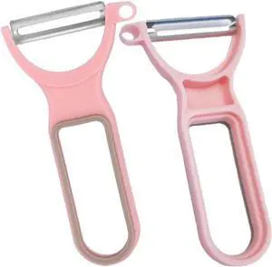 Ultra Sharp Peeler, Vegetable Peeler, Fruit Peeling Blade, Pink Ultra Sharp Peeler, Vegetable Peeler, Fruit Peeling Blade, Pink