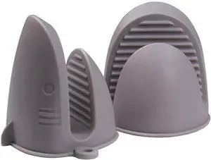 Oven MittsMini Oven Gloves Silicone Heat Resistant Cooking Pinch Mitts Potholder for Air Fryer Kitchen Cooking & Baking (Grey) Oven MittsMini Oven Gloves Silicone Heat Resistant Cooking Pinch Mitts Potholder for Air Fryer Kitchen Cooking & Baking (Grey)