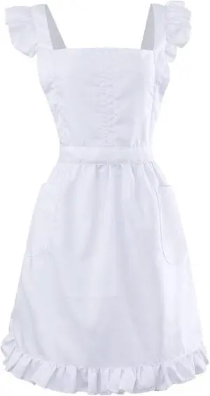 Geyoga Women Apron with Pockets Waist Apron Geyoga Women Apron with Pockets Waist Apron