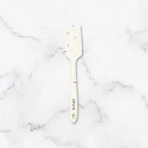 Elihome Mini Silicone Spatula - Non-Stick Heat Resistant Kitchen Spatula - Perfect for Baking, Cooking, Scraping, and Mixing - Mini - 8.9 IN, Sprinkles Elihome Mini Silicone Spatula - Non-Stick Heat Resistant Kitchen Spatula - Perfect for Baking, Cooking, Scraping, and Mixing - Mini - 8.9 IN, Sprinkles