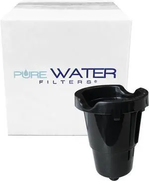 PureWater Filters Black Single-Serve Pod Holder with Puncture Needle Replacement Part for Keurig K-Cup Coffee Brewers, Non-Commercial Only, 1 Count PureWater Filters Black Single-Serve Pod Holder with Puncture Needle Replacement Part for Keurig K-Cup Coffee Brewers, Non-Commercial Only, 1 Count