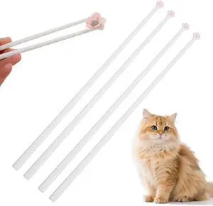 Ymapinc 2 Pairs Cute Cat Paw Chopsticks - Reusable Kitty Themed Cute Chopsticks with Fun Design, Cat Themed Birthday Gifts for Girlfriends & Daughter Ymapinc 2 Pairs Cute Cat Paw Chopsticks - Reusable Kitty Themed Cute Chopsticks with Fun Design, Cat Themed Birthday Gifts for Girlfriends & Daughter