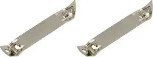 Chef Craft Select Iron Plated Bottle Opener, 4.25 inches in length, Gray (Pack of 2) Chef Craft Select Iron Plated Bottle Opener, 4.25 inches in length, Gray (Pack of 2)