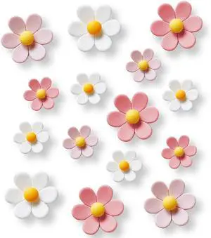 18 pcs - Cute Flower Magnet, Girl Pink Magnet for Fridge and Locker, Whiteboard, and Decoration18 pcs - Flower-Pink 18 pcs - Cute Flower Magnet, Girl Pink Magnet for Fridge and Locker, Whiteboard, and Decoration18 pcs - Flower-Pink
