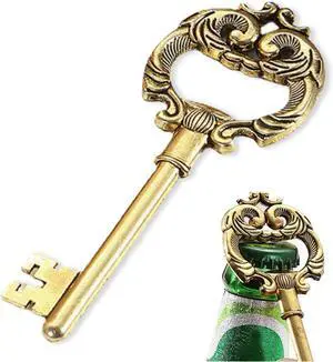 Vintage Key Bottle Opener for Bar Antique Style Beer Wine Openers Traditional Festival Dinner Cool Design Bartenders Cute Tools Men and Women Unique Present Idea Vintage Key Bottle Opener for Bar Antique Style Beer Wine Openers Traditional Festival Dinner Cool Design Bartenders Cute Tools Men and Women Unique Present Idea