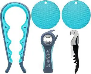 Bottle Opener for Arthritic Hand,Jar Opener for Old People, Children, Women, Those with Weak Hands,Multifunctional Kitchen Gadgets (05-Blue) Bottle Opener for Arthritic Hand,Jar Opener for Old People, Children, Women, Those with Weak Hands,Multifunctional Kitchen Gadgets (05-Blue)