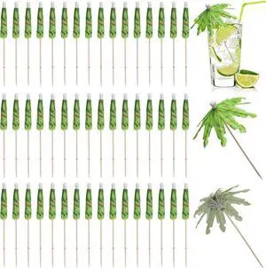 50pcs Cocktail Umbrellas for Drinks, Coconut Palm Tree Umbrella Toothpicks | Tropical Umbrella Decorations for Drinks Cocktail Cupcake Fruit - Add a Great Addition to Themed Party 50pcs Cocktail Umbrellas for Drinks, Coconut Palm Tree Umbrella Toothpicks | Tropical Umbrella Decorations for Drinks Cocktail Cupcake Fruit - Add a Great Addition to Themed Party