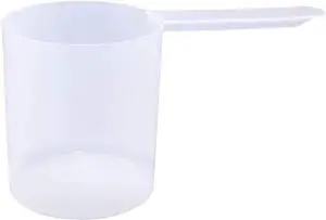 Plastic Measuring Scoop, (148 cc | .625 Cup | 5 oz. | 148 mL) Long Handle Spoons for Powders, Granules, Coffee, Pet Food, Baking Supplies, Protein and Other Dry Goods, BPA Free (Set of 1) Plastic Measuring Scoop, (148 cc | .625 Cup | 5 oz. | 148 mL) Long Handle Spoons for Powders, Granules, Coffee, Pet Food, Baking Supplies, Protein and Other Dry Goods, BPA Free (Set of 1)